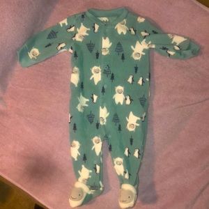 Carters Baby boy sleeper 0-3 months